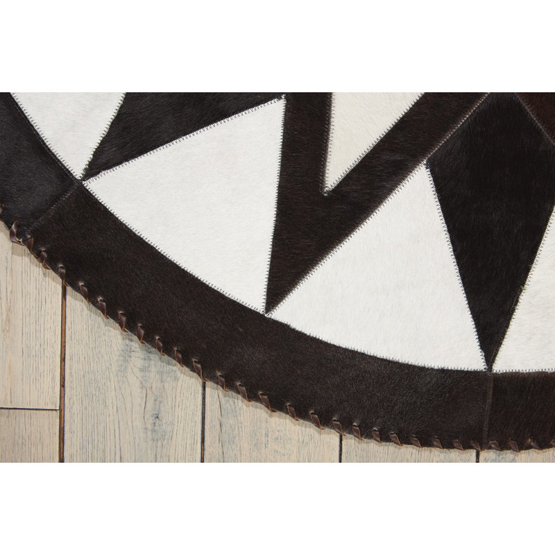 Tapis noir/blanc Arcata