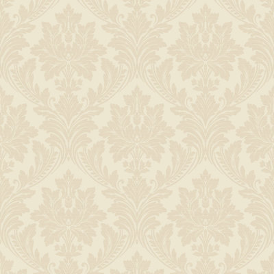 Arcadia Collection Damask Medallion Wallpaper Roll