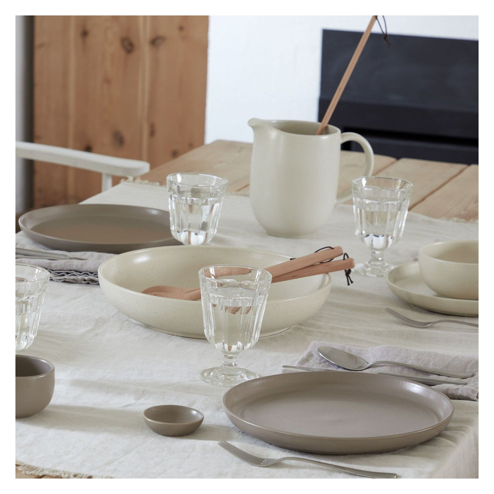 Casafina Pacifica Serving Bowl, Vanilla