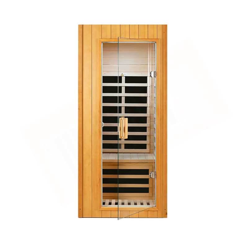 Sauna intérieur encastré à infrarouge lointain Hemlock