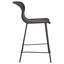 Chaise de comptoir en faux rotin (ensemble de 2)