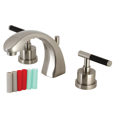 Kaiser Widespread Bathroom Faucet with Drain Assembly