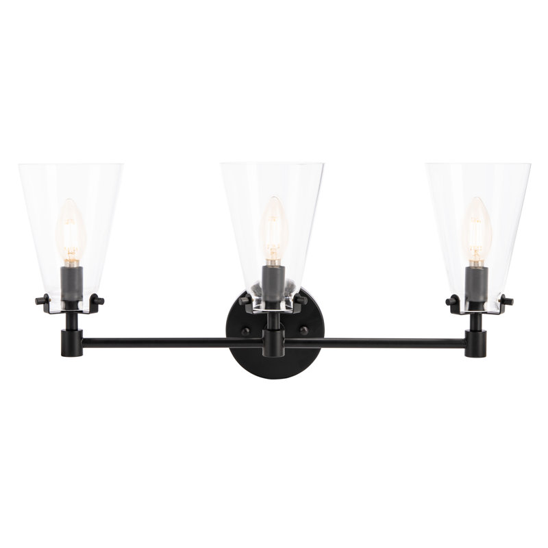 Andersonville 3 - Light Dimmable Vanity Light, Matte Black
