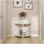 Table de bout demi-lune Artisan-Wave