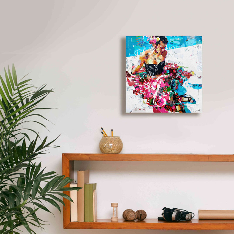 «All Summer Long» par Derek Gores, H 12 po x l 12 po x P 0,75 po