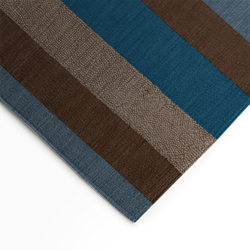 Tapis intérieur / extérieur noir à carreaux, Rectangulaire 3 pi x 5 pi
