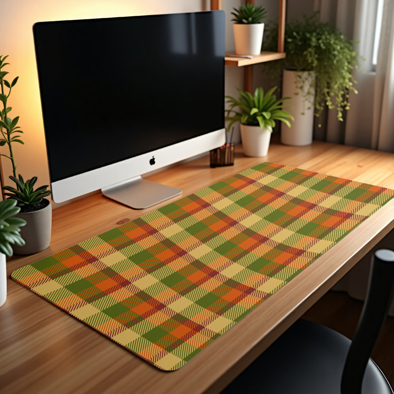 Polyester Desk Pad, 31.5x15.5