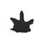 Teak Slice Wall Décor, Lg, Black