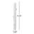 Unscented Taper Candle-146881832