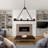 10-light Dimmable Square / Rectangle Chandelier