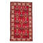 Tapis unique en laine noué à la main de style années 1990 3 pi 2 po x 5 pi 7 po Theron