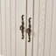 Armoire de rangement polyvalente à 5 niveaux avec portes de grange et tablettes réglables-1789526791