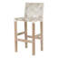 Lulua White Leather Leeper
