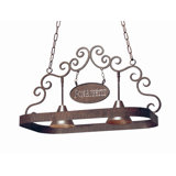 Bon Appetit Handcrafted Hanging Pot Rack
