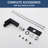 Single Handle Bathroom Faucet with Supply Lines-130941267