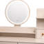 Table de coiffeuse avec miroir à DEL et rangement spacieux - tendance, L 31,5 po - l 43,2 po x P 15,8 po x H 48,1 po