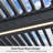Louvered Pergola 12 x 20' Outdoor Aluminum Pergola with Adjustable Roof-94192180