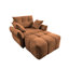Canapé modulaire en chenille-16727423