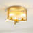 Frideriki Glass Flush Mount