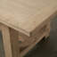 Amalfi Square Pine Wood Dining Table