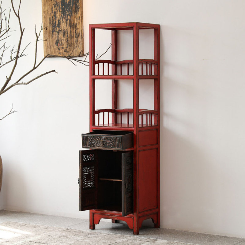 Chinese style retro bookcase