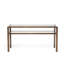 Linley 63'' W Glass Console Table