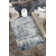 Wyona Power Loom Dark Blue/White/Charcoal Rug