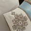 Ensemble d'édredon jacquard 7 pièces bleu grand