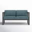Avion Loveseat - Black-247300376-267548404