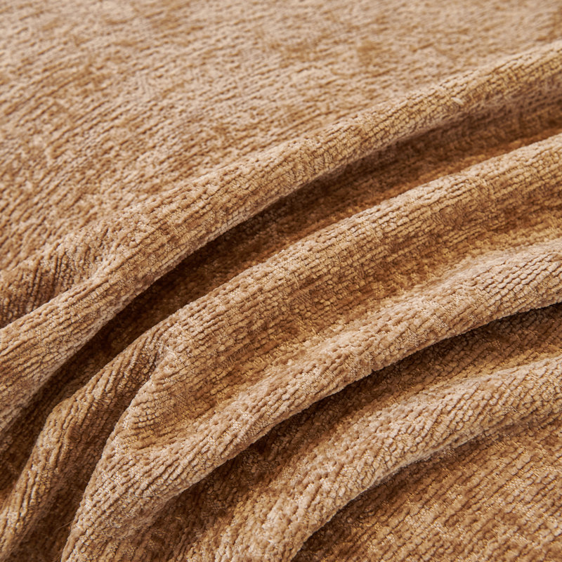 Box Cushion Slipcover, 71" H x 118" W, Brown