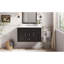 Armoire murale 36 po avec lavabo et tiroirs en céramique, meuble-lavabo simple de style français avec charnières à fermeture douce-149174189-149174192