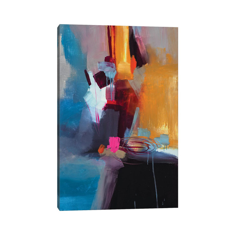 Jazzy Abstract VII by Jane M. Robinson - Wrapped Canvas Print, 66.04 cm H x 45.72 cm W x 1.91 cm D