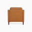 Artdeco Home Keven Camel Faux Leather Armchair-1642761030