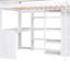 Lit mezzanine simple, bois robuste et espace de rangement robuste et robuste-143812209