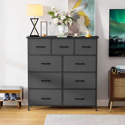 gray claire modern drawer dresser Claire Dresser