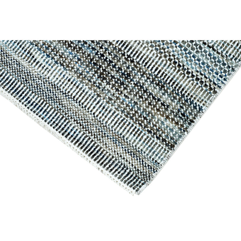 Area Rug in Silver, Rectangle 10' x 14'