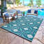 Tapis bleu / vert Aldo-277445594