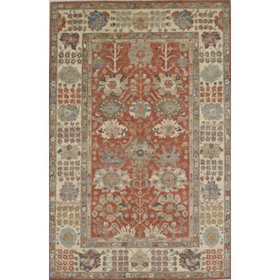 Traditional Hand Knotted Wool Oriental Area Rug
