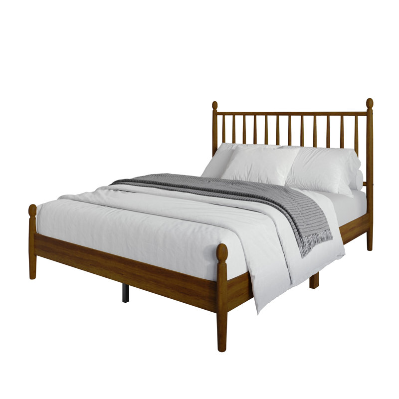 Downey King Platform Bed, Brown, King