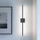28.3'' Timer LED Flush Mounted Sconces, 6000K Wallchiere Battery Operated