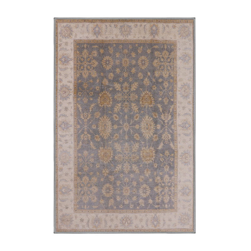 Tapis oriental gris / beige Thalweg, Rectangle 4 pi x 6 pi