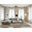 Machine Washable Botanical Gray Area Rug-616073190