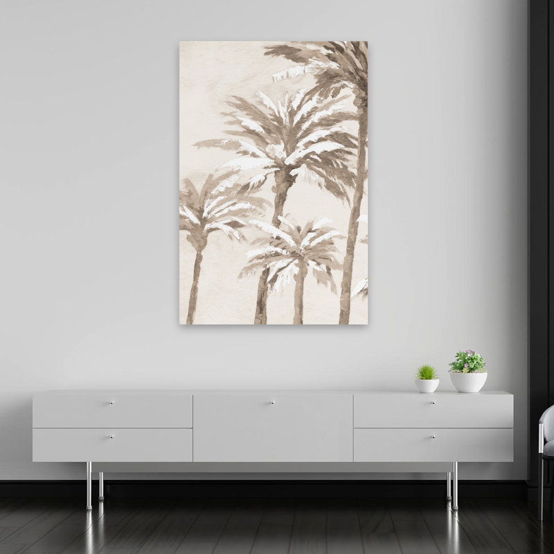 Palmier - art de palmiers tropicaux, H 60 po x l 40 po