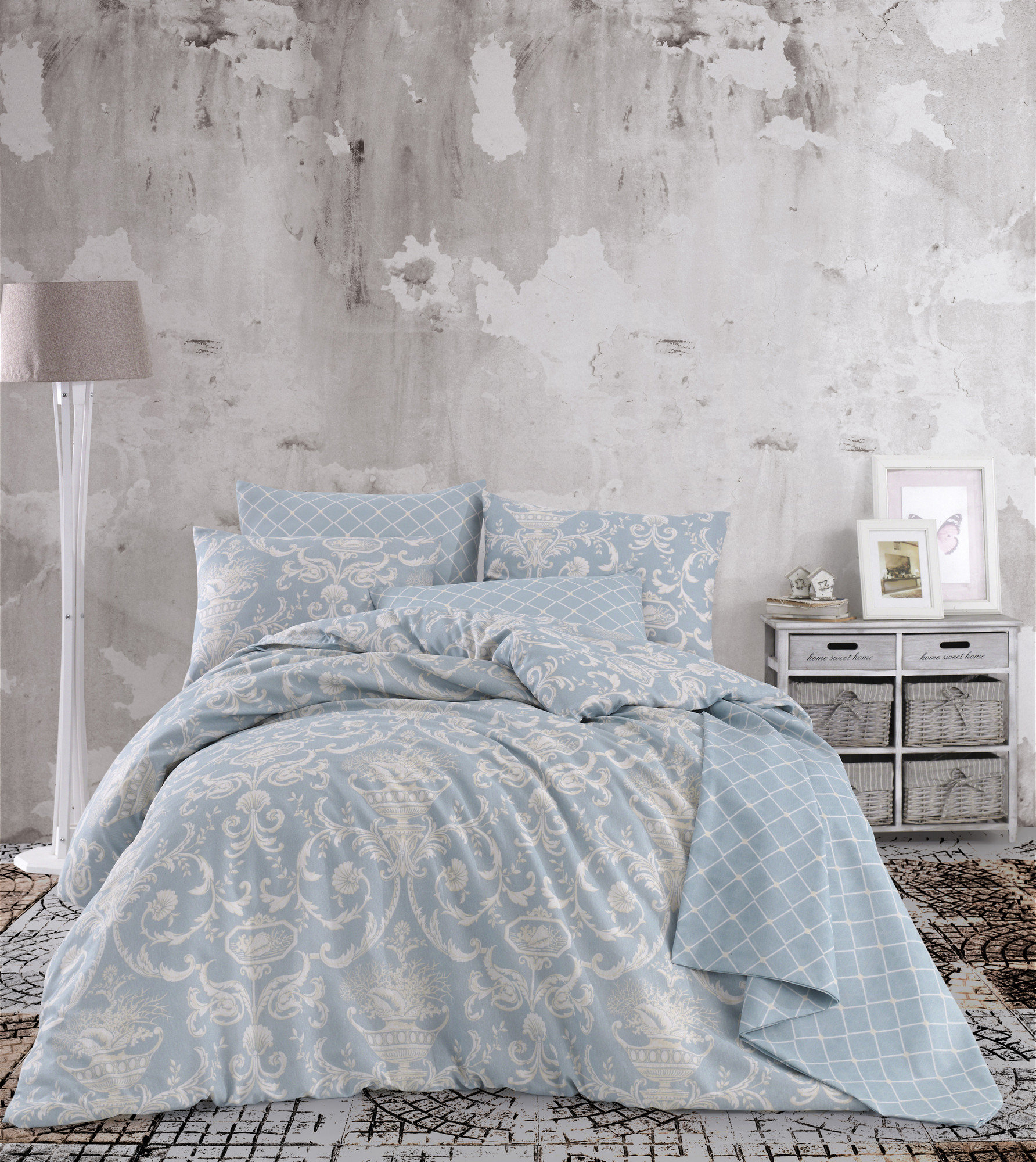 Duvet cover Maelys bleu