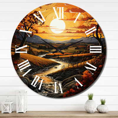 Horloge murale Sharene