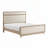 Chenille Upholstered Bed