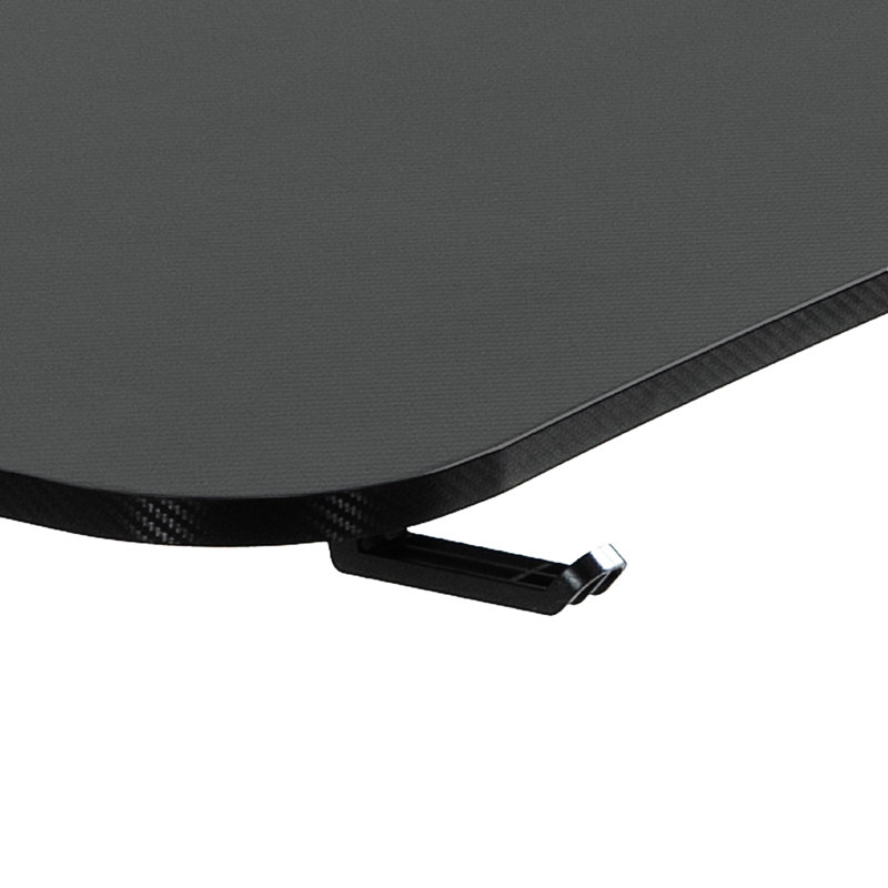 Bureau de jeu, H 29,5 po x l 43,3 po x P 23,6 po, Noir