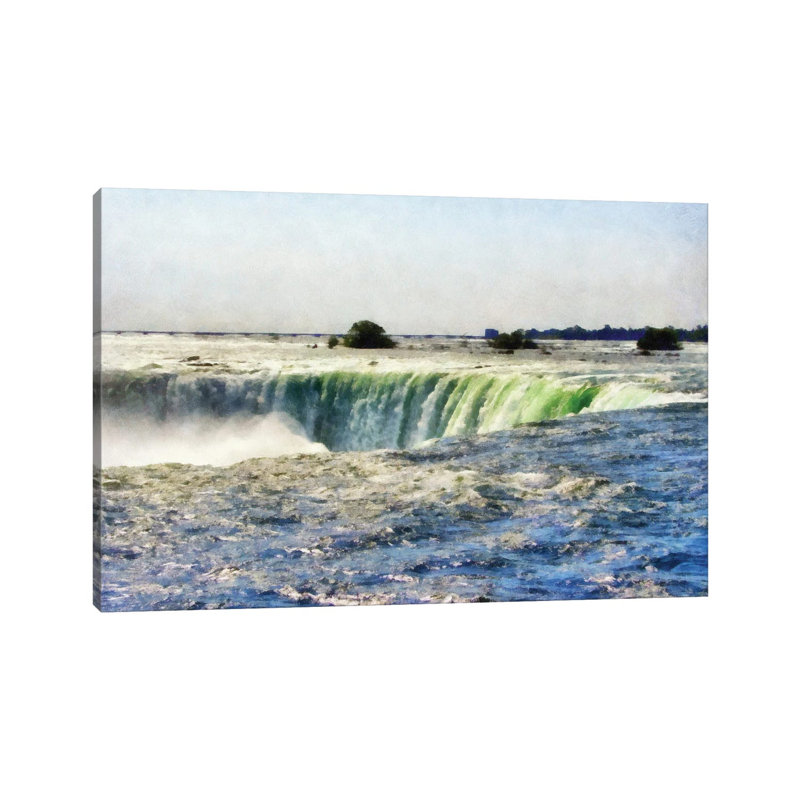 Niagara Falls by Michelle Calkins - Wrapped Canvas Print, 20.32 cm H x 30.48 cm W