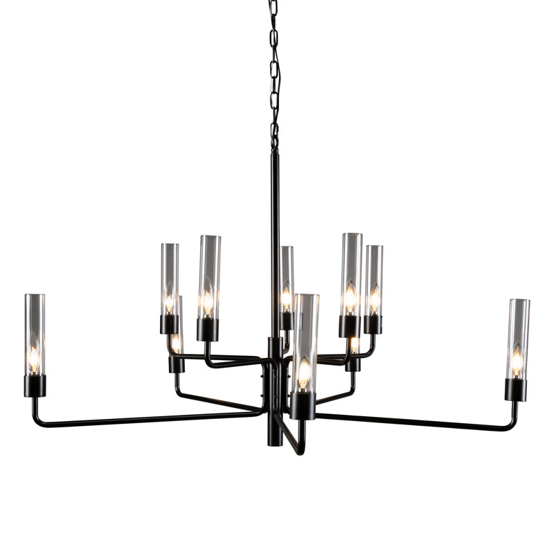 10 - Light Candle Style Sphere Chandelier