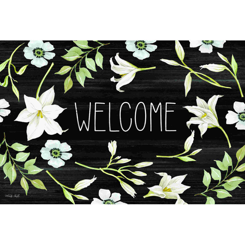 «Welcome Lilies» par Cindy Jacobs - impression, H 8 po x l 12 po, Non, Toile tendue